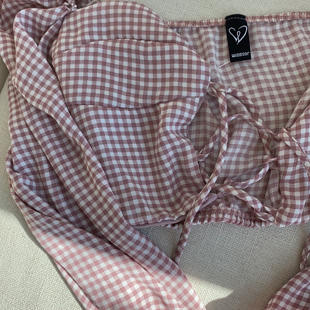 Gingham top - Picture 3 of 4